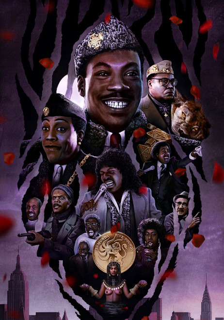 COMING TO AMERICA (1988) 8 Poster Canvas Print Art Painting Decor Reprint wall A