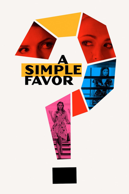 A simple Favor 3 Poster Canvas Movie Film Print A0 A1 A2 A3 A4 A5 A6 Art Wall D