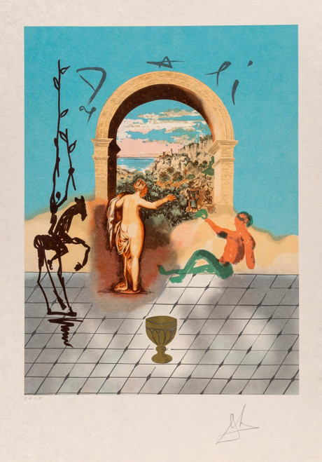 Salvador Dali (1904-1989). Gateway to the New World, from Dali discovers America