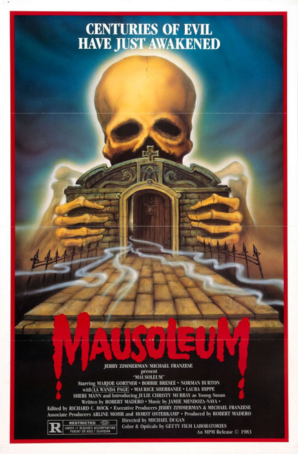 mausoleum_poster_01 Poster Canvas Movie Film Print A0 A1 A2 A3 A4 A5 A6 Art Wall