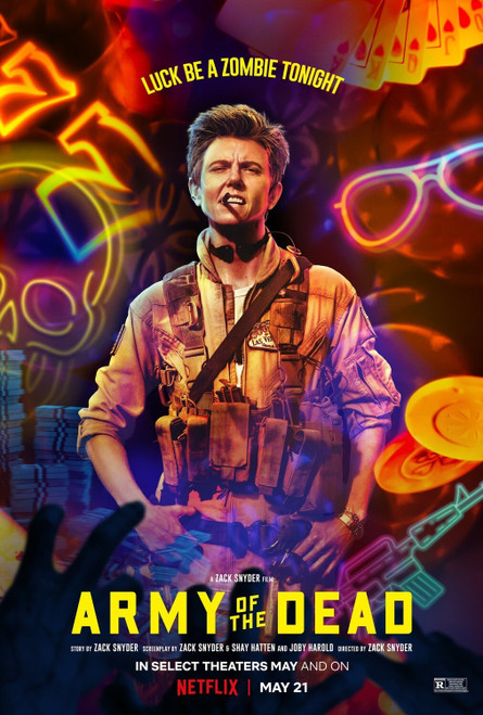 Army of the Dead 6 Poster Canvas Movie Film Print A0 A1 A2 A3 A4 A5 A6 Art Wall