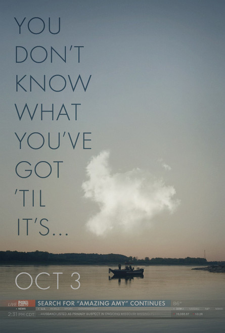Gone Girl (2014)_1 Movie Film Poster Canvas iconic design