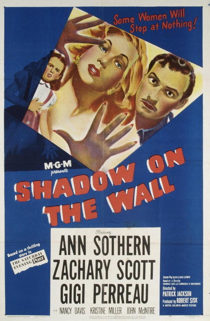 Shadow on the Wall (1950)_0 Poster Canvas Movie Film Print A0 A1 A2 A3 A4 A5 A6 Shadow on the Wall (1950)_0 Poster Canvas Movie Film Print A0 A1 A2 A3 A4 A5 A6
