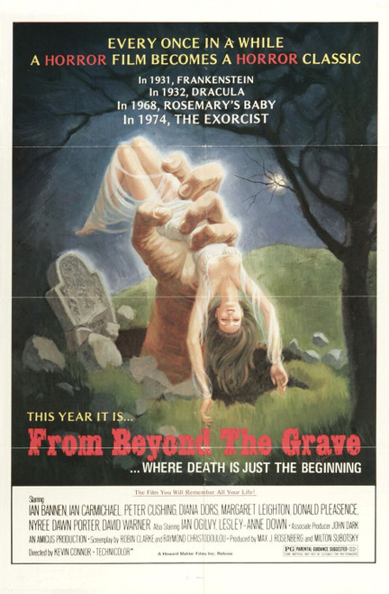 From Beyond the Grave (1973)_1 Movie Film Poster Canvas iconic design