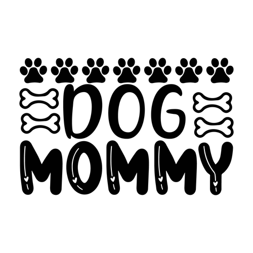 Dog Mommy-01 Funny Poster Canvas Print A0 A1 A2 A3 A4 A5 A6 Art Wall Decoration