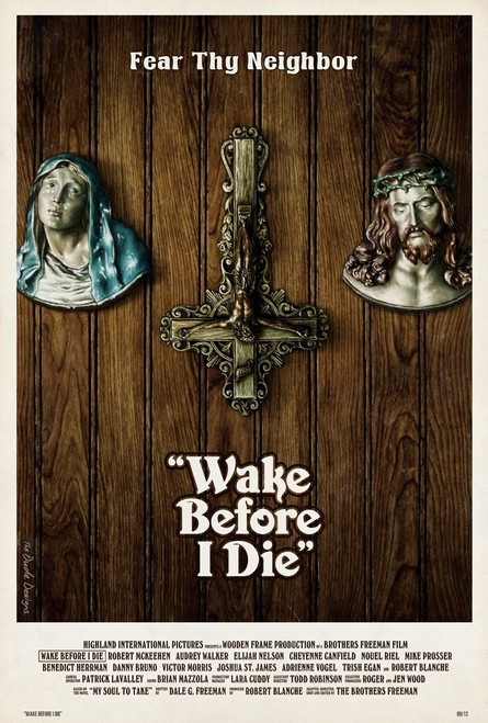 Wake Before I Die (2013)_0 Poster Canvas Movie Film Print A0 A1 A2 A3 A4 A5 A6 A