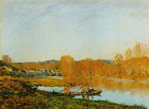 Alfred-Sisley-1 Poster Canvas Print Art Painting Decor Reprint wall A0 A1 A2 A3