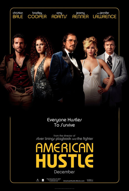 American Hustle (2013)_6 Movie Film Poster Canvas iconic design