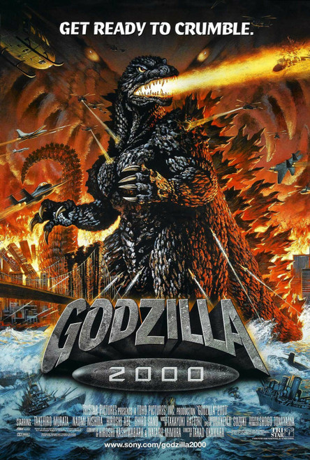 Godzilla 2000 - Poster (A0-A4) Film Movie Picture Art Wall Decor Actor