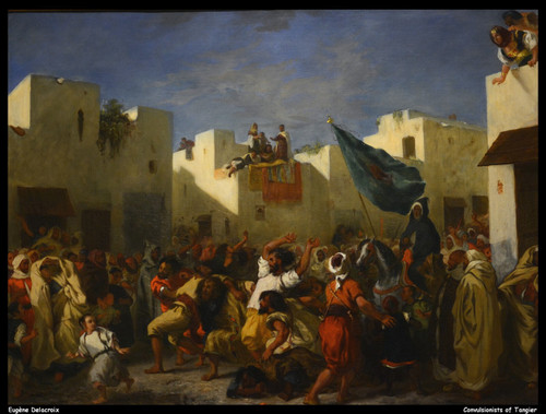 eugne-delacroix---convulsionists-of-tangier--jpb_16288422370_o(1) Poster Canvas