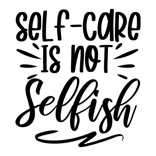Self-care Is Not Selfish Poster Canvas Movie Film Print A0 A1 A2 A3 A4 A5 A6 Art