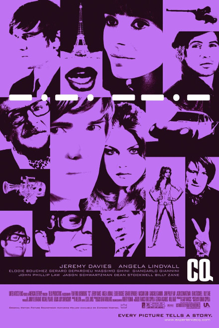 CQ (2002)_1 Movie Film Poster Canvas iconic design