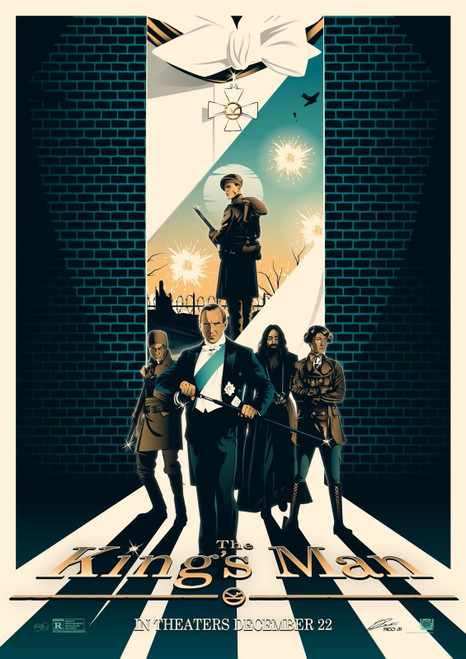 The King_s Man (2021)_16 Poster Canvas Movie Film Print A0 A1 A2 A3 A4 A5 A6 Art