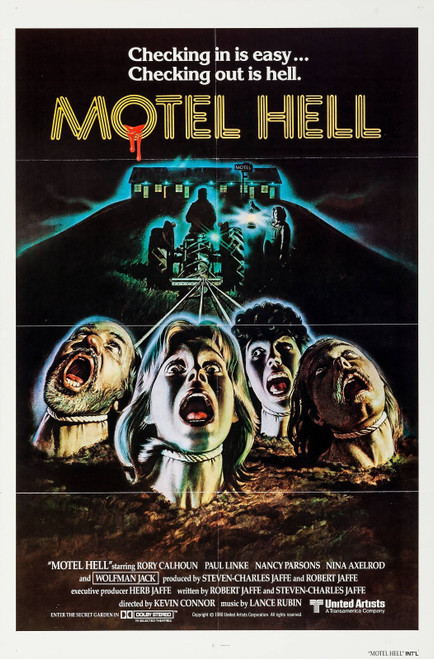 Motel Hell (1980)_1 Poster Canvas Movie Film Print A0 A1 A2 A3 A4 A5 A6 Art Wall