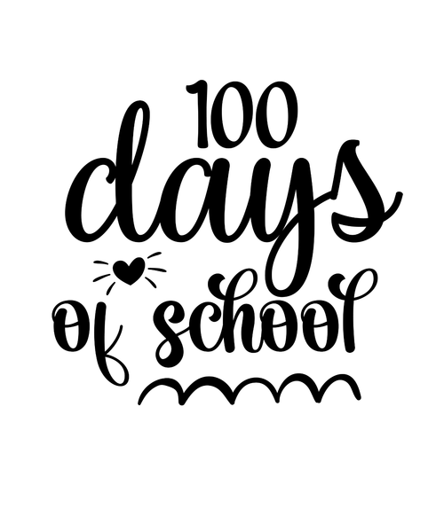 100 Days Of School-01 Poster Canvas Movie Film Print A0 A1 A2 A3 A4 A5 A6 Art Wa