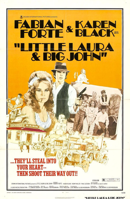 Little Laura and Big John (1973)_0 Poster Canvas Movie Film Print A0 A1 A2 A3 A4