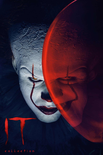 IT Chapter One Stephen King 4 Poster Canvas Movie Film Print A0 A1 A2 A3 A4 A5 A