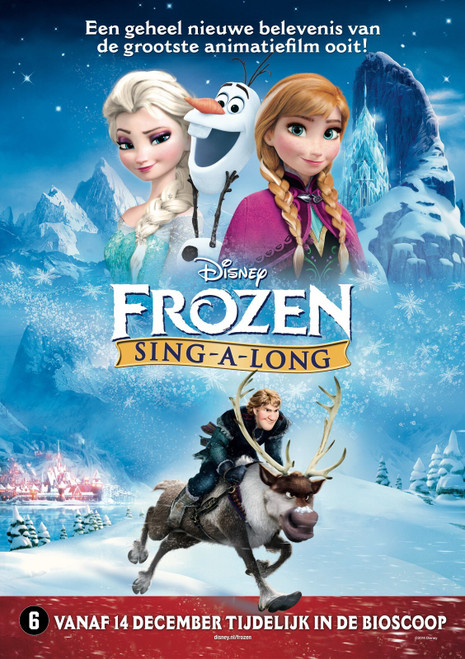 Frozen (2013)_22 Movie Film Poster Canvas iconic design