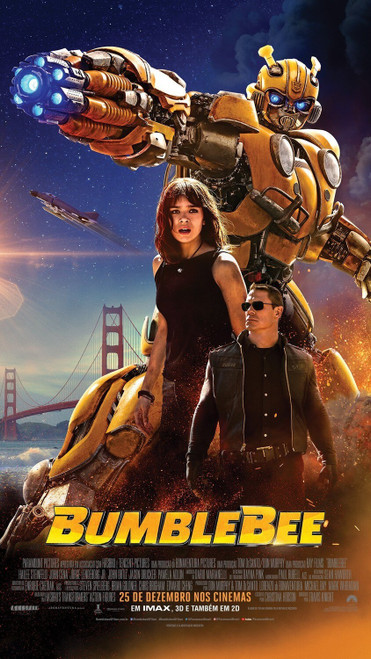 Bumblebee (2018)_8 Movie Film Poster Canvas iconic design
