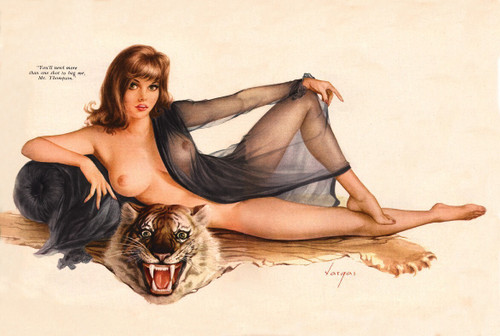 Alberto_Vargas_Pin-Up_Art_101 Art Gallery Poster Canvas Print Wall Decoration A0