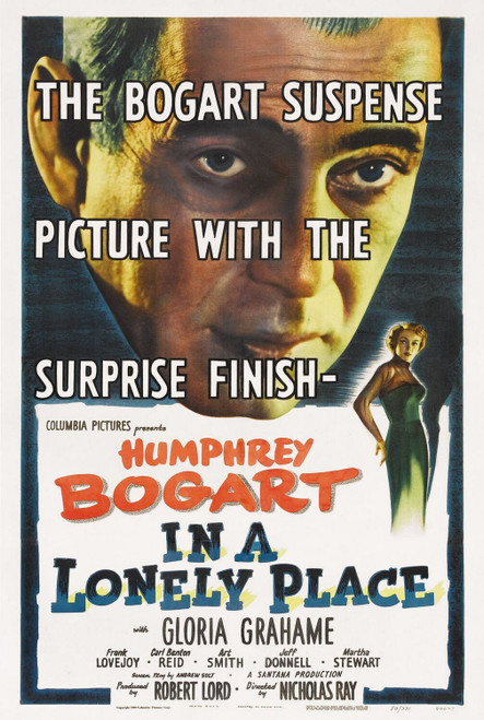 In a Lonely Place (1950)_1 Poster Canvas Movie Film Print A0 A1 A2 A3 A4 A5 A6 A