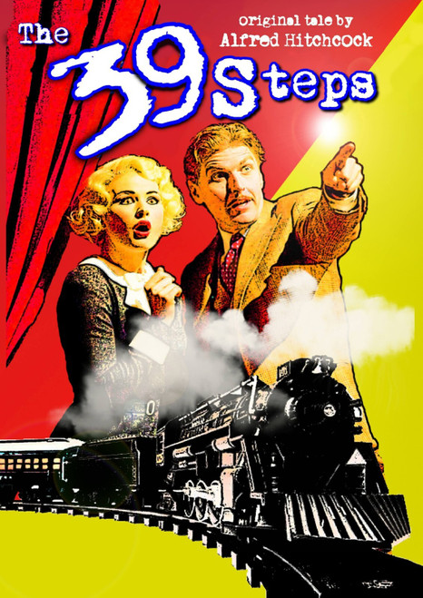 39_steps Poster Canvas Movie Film Print A0 A1 A2 A3 A4 A5 A6 Art Wall Decoration