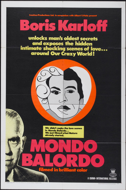 Mondo Balordo 02 Poster Canvas Movie Film Print A0 A1 A2 A3 A4 A5 A6 Art Wall De