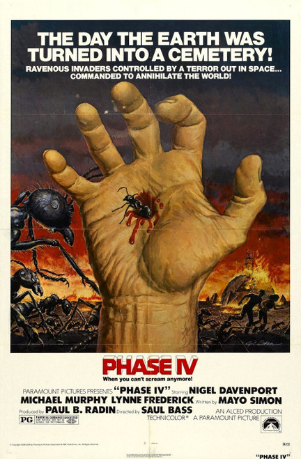 Phase IV (1974)_0 Poster Canvas Movie Film Print A0 A1 A2 A3 A4 A5 A6 Art Wall D