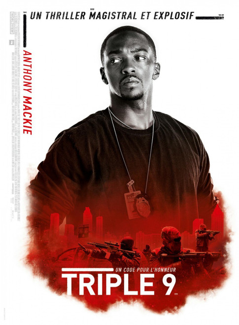 Triple 9 (2016)_22 Poster Canvas Movie Film Print A0 A1 A2 A3 A4 A5 A6 Art Wall