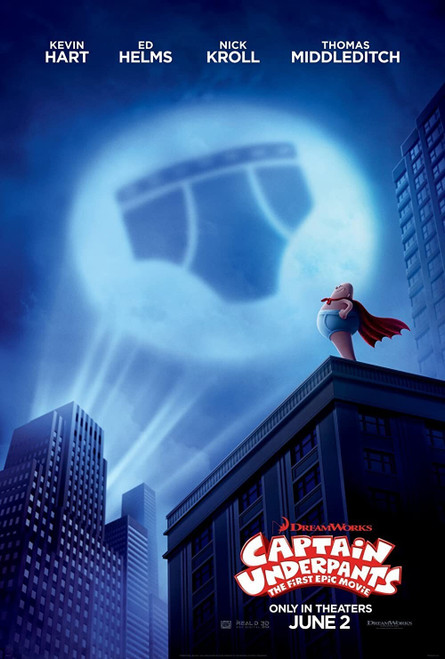 CAPTAIN UNDERPANTS THE FIRST EPIC MOVIE (CAPTAIN UNDERPANTS) (2017) 1 Poster Can