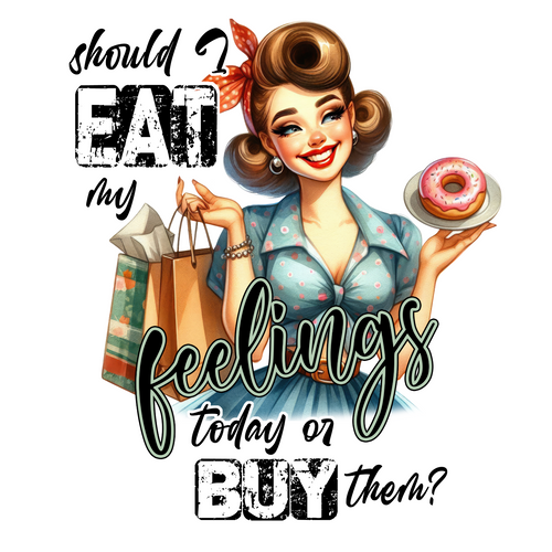 Today or Buy Them Poster Canvas Sarcastic Femine Art Print A0 A1 A2 A3 A4 A5 A6