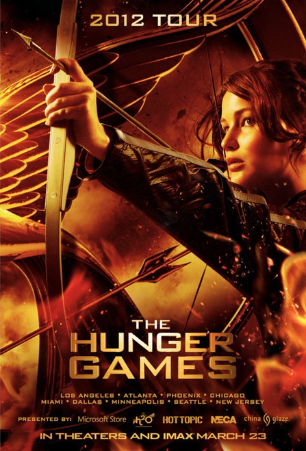 The Hunger Games (2012)_26 Poster Canvas Movie Film Print A0 A1 A2 A3 A4 A5 A6 A