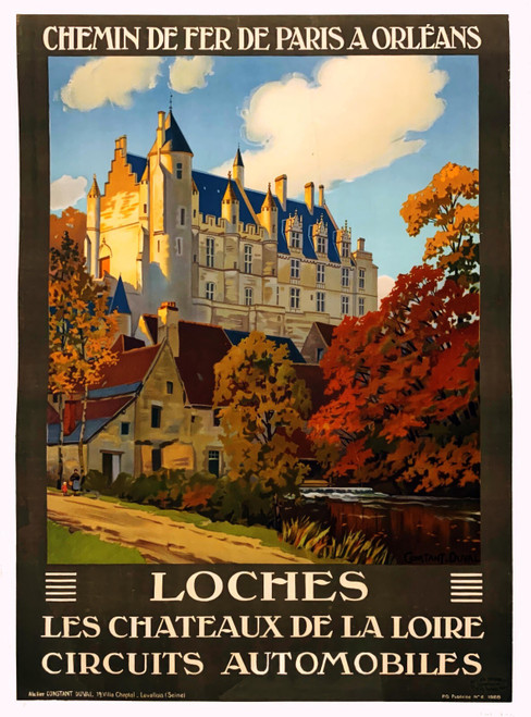 50460964496_CONSTANT-DUVAL, Léon (1877-1956). Loches, Les Chateaux de la Loire,
