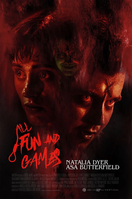 All Fun and Games (2023)_1 Movie Film Poster Canvas iconic design