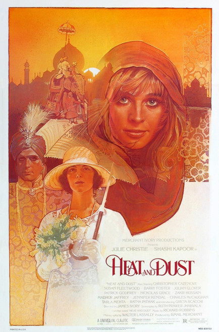 Heat and Dust (1983)_1 Movie Film Poster Canvas iconic design