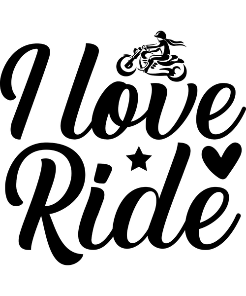 I love ride-01 Poster Canvas Movie Film Print A0 A1 A2 A3 A4 A5 A6 Art Wall Deco