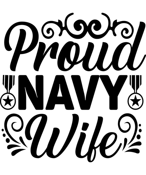 Proud navy wife-01 (2) Poster Canvas Movie Film Print A0 A1 A2 A3 A4 A5 A6 Art W