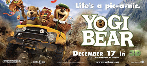 Yogi Bear (2010)_10 Poster Canvas Movie Film Print A0 A1 A2 A3 A4 A5 A6 Art Wall
