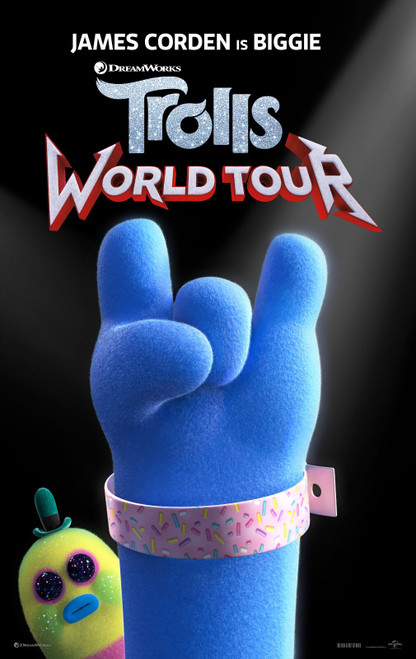 Trolls World Tour (2020)_7 Poster Canvas Movie Film Print A0 A1 A2 A3 A4 A5 A6 A