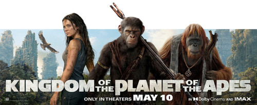 Kingdom of the Planet of the Apes (2024)_21 Poster Canvas Movie Film Print A0 A1