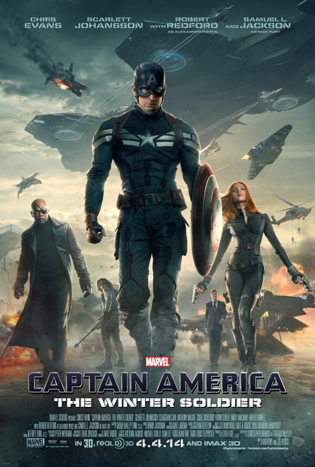 Captain America The Winter Soldier 3 Poster Canvas Movie Film Print A0 A1 A2 A3