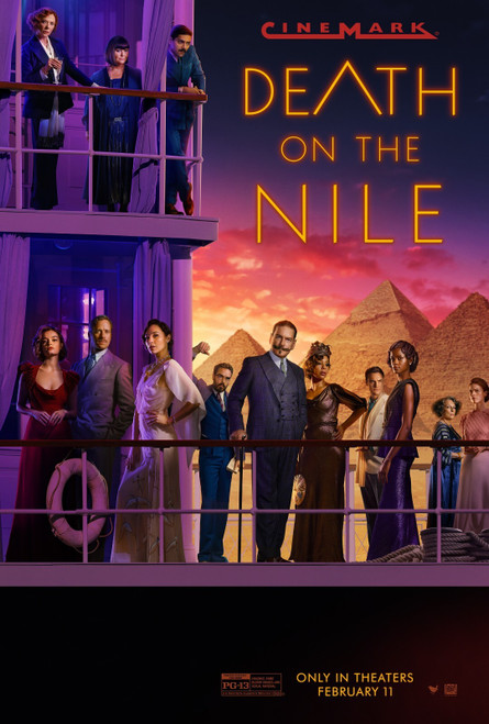 Death on the Nile (2022)_13 Movie Film Poster Canvas iconic design