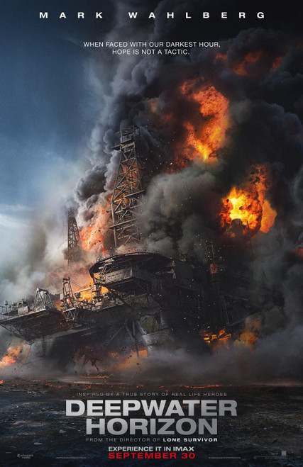 Deepwater Horizon (2016)_7 Movie Film Poster Canvas iconic design