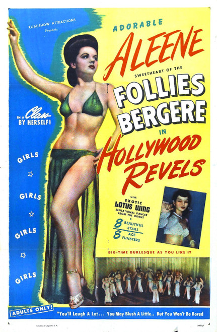 Hollywood Revels 01 Poster Canvas Movie Film Print A0 A1 A2 A3 A4 A5 A6 Art Wall