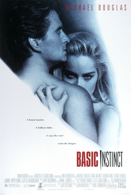 Basic Instinct (1992)_1 Movie Film Poster Canvas iconic design