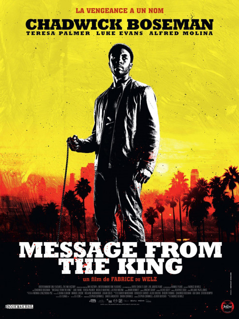 Message from the King (2016)_1 Poster Canvas Movie Film Print A0 A1 A2 A3 A4 A5