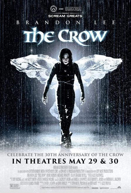 The Crow (1994)_6 Poster Canvas Movie Film Print A0 A1 A2 A3 A4 A5 A6 Art Wall D The Crow (1994)_6 Poster Canvas Movie Film Print A0 A1 A2 A3 A4 A5 A6 Art Wall D