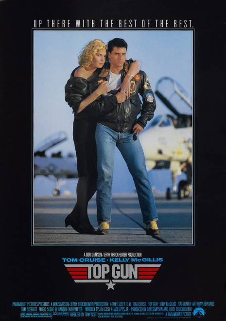 Top Gun (1986)_5 Poster Canvas Movie Film Print A0 A1 A2 A3 A4 A5 A6 Art Wall De