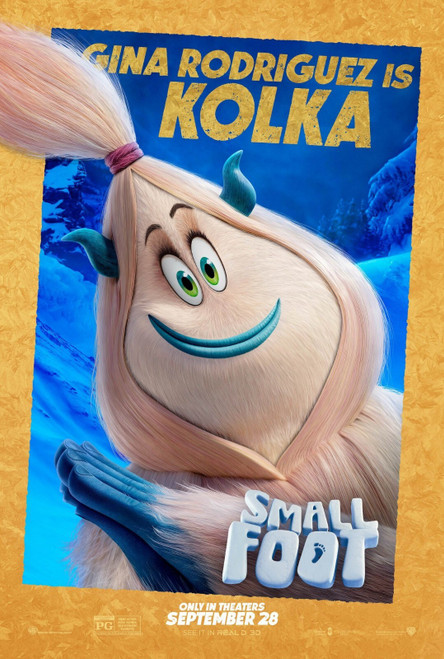 Smallfoot (2018)_15 Poster Canvas Movie Film Print A0 A1 A2 A3 A4 A5 A6 Art Wall