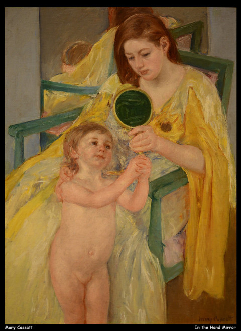 mary-cassatt---in-the-hand-mirror--jpb_16645691638_o(1) Poster Canvas Movie Film